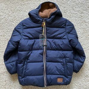 NEXT Coat Boy Jacker Fleece Lined Winter Coat Size 4-5 Years 110cm